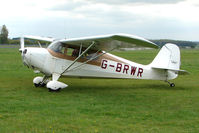 G-BRWR @ EGBP - 1946 Aeronca Aircraft Corporation AERONCA 11AC at the Great Vintage Flying Weekend at Kemble - by Terry Fletcher