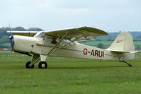 G-ARUI @ EGBP - 1962 Beagle-auster Aircraft Ltd BEAGLE AUSTER A.61, c/n: 2529 at the Great Vintage Flying Weekend at Kemble - by Terry Fletcher