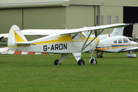 G-ARON @ EGBP - 1961 Piper PIPER PA-22-108 at the Great Vintage Flying Weekend at Kemble - by Terry Fletcher