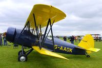 G-AAOK @ EGBP - 1929 Curtiss-wright Aircraft Corporation TRAVEL AIR 12Q at the Great Vintage Flying Weekend at Kemble - by Terry Fletcher