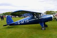 G-AFYD @ EGBP - 1939 Luscombe Airplane Corporation LUSCOMBE 8F at the Great Vintage Flying Weekend at Kemble - by Terry Fletcher