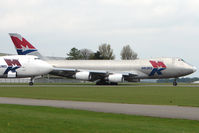 G-MKGA @ EGBP - Mk Airlines Jumbo in storage at Kemble - by Terry Fletcher