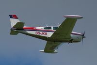 OO-JKM @ EGSH - Taking off from Norwich. - by Graham Reeve