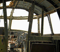 N6855C @ L67 - Ghostly cockpit - by Marty Kusch