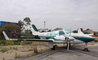 N6121 @ KLGB - Unique 4 bladed props - by Marty Kusch