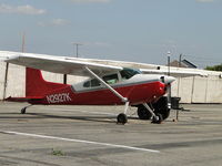 N2927K @ CCB - Parked outside while cleaning out hanger - by Helicopterfriend