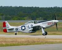 N51YS @ KVPS - Taxiing in after a flight display at Eglin AFB 75th anniversary airshow - by Scott Shea