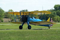 N57TH @ I19 - PT17 Stearman - by Allen M. Schultheiss