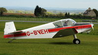 G-BVEH @ EGBP - 2. F-BMOH / G-BVEH at Kemble Airport (Great Vintage Flying Weekend)