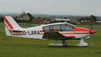 G-LARA @ EGBP - 2. G-LARA departing Kemble Airport (Great Vintage Flying Weekend)