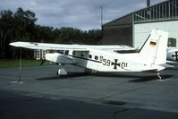 59 01 @ EDHE - This Do-28 that served with the VIP unit FBS ended up in the Luftwaffemuseum in Uetersen. Now part of the Gatow collection. - by Joop de Groot