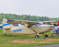 N6187M @ TDF - Vintage Aircraft Fly In - by John W. Thomas