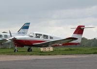 G-BWMI @ EGTF - WHISKY INDIA SITTING OPPOSITE THE CAFE - by BIKE PILOT