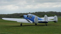 G-AKVZ @ EGBP - 1. G-AKVZ at Kemble Airport (Great Vintage Flying Weekend)