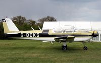 G-BCKS @ EGHP - Hex: 401B78