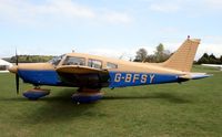 G-BFSY @ EGHP - Hex: 401D3D - by Clive Glaister