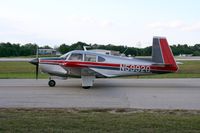 N5992Q @ LAL - Mooney M20C - by Florida Metal