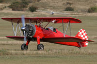OE-AJM @ LOAS - nice old Stearman - by Lötsch Andreas
