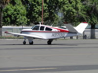N3713Q @ POC - Parked in transient parking - by Helicopterfriend