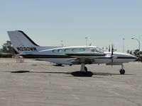 N200WM @ POC - Parked at Howard Aviation - by Helicopterfriend