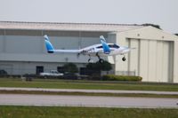 N244FM @ LAL - Arriving at Lakeland, FL during Sun N Fun 2010.