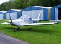 G-KEJY @ EGBP - at the Great Vintage Flying Weekend - by Chris Hall