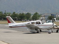 N81133 @ POC - Parked with engine running at Howard Aviation - by Helicopterfriend