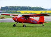 G-BVUZ @ EGBP - at the Great Vintage Flying Weekend - by Chris Hall