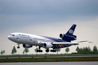 N137WA @ EDDP - Arrival on Runway 26R - by Holger Zengler