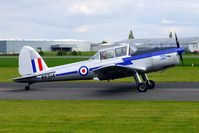 G-BBMO @ EGBW - 1952 De Havilland DHC-1 CHIPMUNK 22 , Serial, WK514 at Wellesbourne - by Terry Fletcher