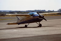 G-ATUI @ EGFH - Short stay at Swansea Airport. Date circa late 1970's/early 1980's. - by Roger Winser