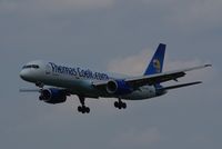 G-FCLB @ EGSH - Landing at Norwich. - by Graham Reeve