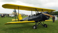G-AAOK @ EGBP - 3. G-AAOK at Kemble Airport (Great Vintage Flying Weekend)