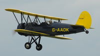 G-AAOK @ EGBP - 4. G-AAOK at Kemble Airport (Great Vintage Flying Weekend)