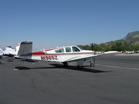 N1965Z @ SZP - 1965 Beech S35 BONANZA, Continental IO-520-B 285 Hp, tip tanks - by Doug Robertson