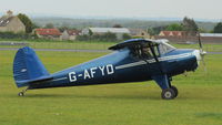 G-AFYD @ EGBP - 2. G-AFYD at Kemble Airport (Great Vintage Flying Weekend) - by Eric.Fishwick