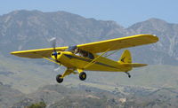 N118DG @ SZP - 2008 Ganzer XPA18, Continental O-200-A 100 Hp, Micro vortex generators, on final Rwy 22 - by Doug Robertson
