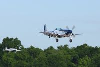 N351DT @ LAL - Landing on 9 during Sun N Fun 2010 at Lakeland, FL. - by Bob Simmermon