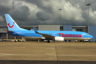 G-FDZS @ EGGW - Thomson B737 at Luton - by Terry Fletcher