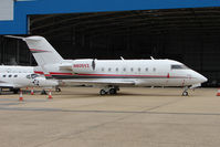 N805VZ @ EGGW - 1999 Bombardier CL-600-2B16 at Luton - by Terry Fletcher