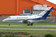 TC-CLG @ EGGW - Turkish 125 at Luton - by Terry Fletcher