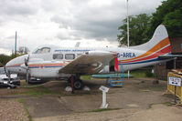 G-AREA - exhibited at De Havilland Aircraft Heritage Centre at London Colney