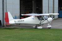 G-HBBH @ EGLS - 2006 Aerosport Ltd IKARUS C42 FB100 at Old Sarum Airfield