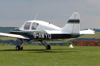 G-AWYO @ EGLS - 1969 Beagle Aircraft Ltd BEAGLE B121 SERIES 1 at Old Sarum Airfield - by Terry Fletcher