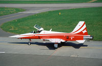 J-3090 @ LSMP - Patrouille de Suisse F-5E Tiger with registration J-3090 on the taxi track at Payerne AB - by Nicpix Aviation Press/Erik op den Dries