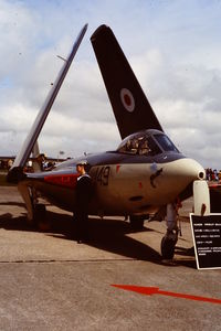 XE339 @ EGDY - Preserved and marked as 149/E of 803 NAS. At RNAS Yeovilton Naval Air Day . Year to be confirmed - by Roger Winser