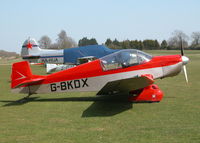 G-BKDX @ EGHP - GREAT SPRING DAY AT POPHAM - by BIKE PILOT