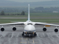 UR-82072 @ VIE - Arrived from Oxford and will fly to DXB