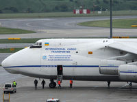 UR-82072 @ VIE - Arrived from Oxford and will fly to DXB