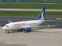 TC-JKH @ EDDL - Anadolujet flies with this B737.7 - by ghans